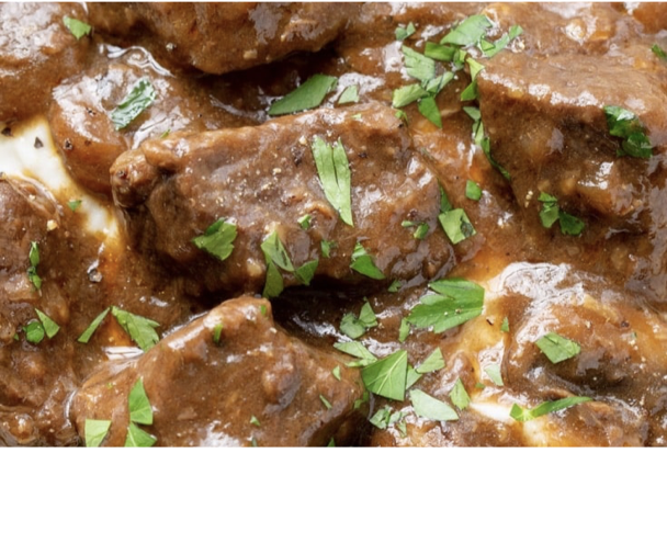 Beef Tips & Gravy Dat Keto Lady